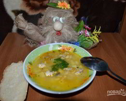 Суп рыбный из горбуши консервы