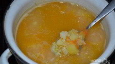 суп рыбный из горбуши консервы