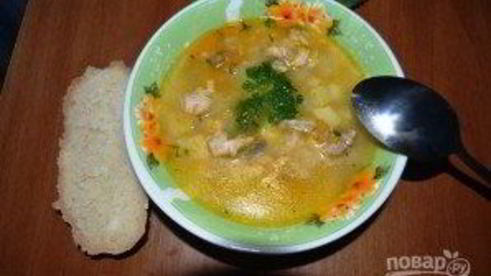 суп рыбный из горбуши консервы