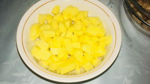 суп с беконом и сливками