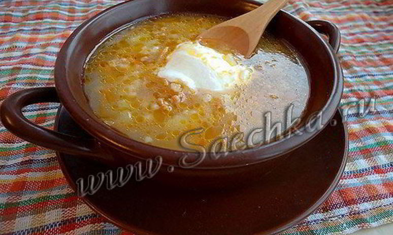 Рецепт супа с фаршем