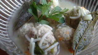 Суп с фрикадельками