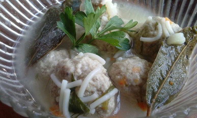 Рецепт супа с фрикадельками