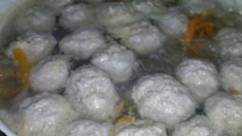 суп с фрикадельками