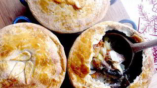 Суп с капустой Грибочки под крышей