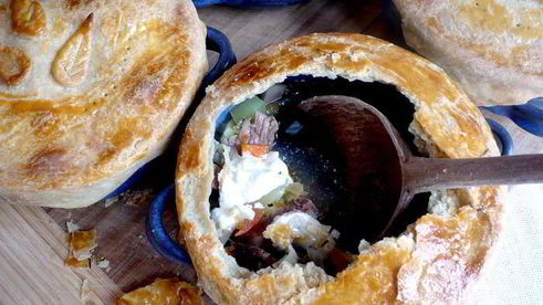 суп с капустой грибочки под крышей