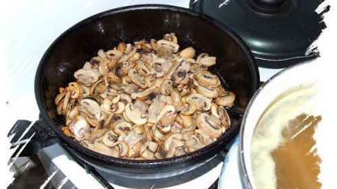 суп с шампиньонами