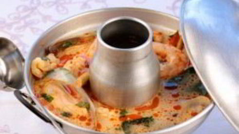 суп том ям с кокосовым молоком