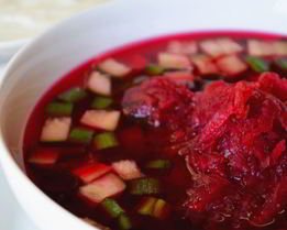 Холодный свекольник