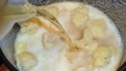 сливочный сырный суп