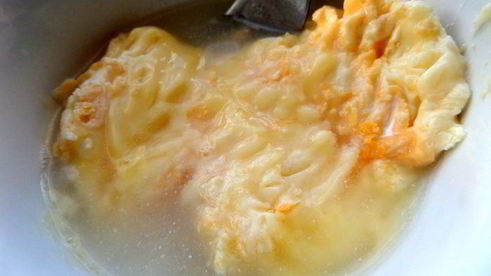 сырно-макаронный суп и чипсы из лаваша