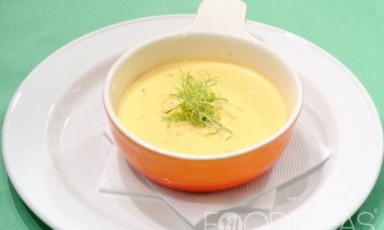 Рецепт сырного супа пюре