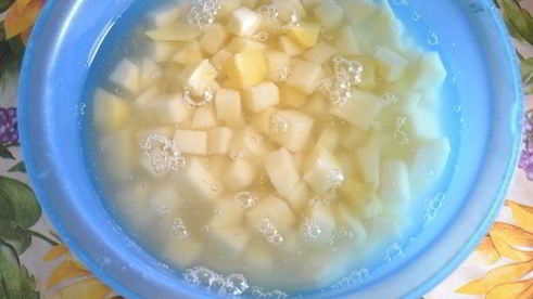 сырный суп с белой фасолью