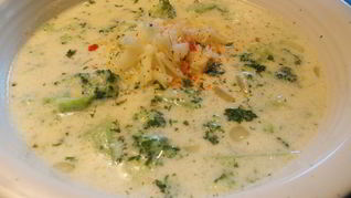 Сырный суп с брокколи