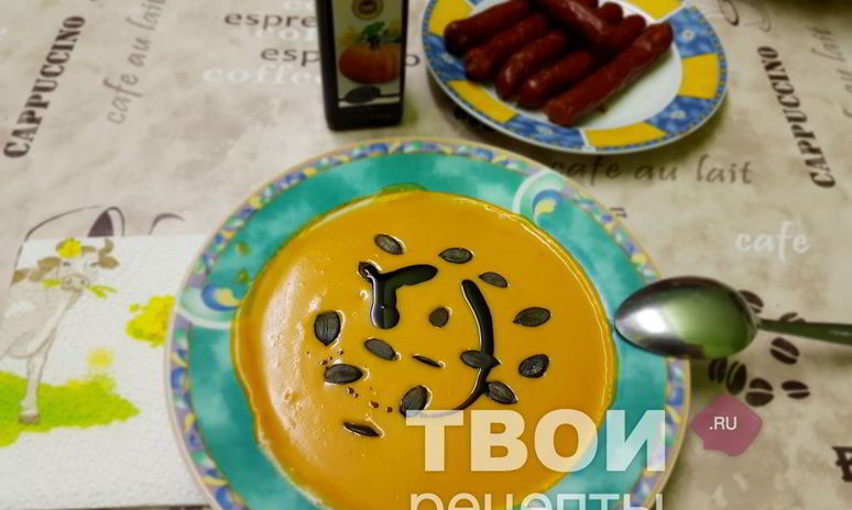 Рецепт тыквенного супа с кокосовым молоком