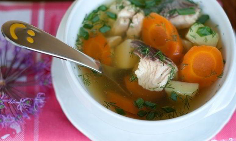 Рецепт ухи из горбуши
