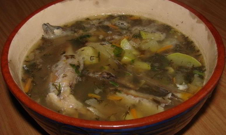 Рецепт ухи из мойвы