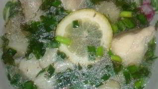 Уха из палтуса