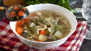 Уха из ряпушки