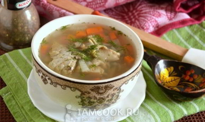 Рецепт ухи из сазана