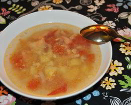 Уха из семги