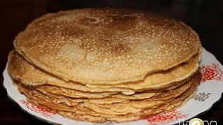 Ароматные блинчики с ржаной мукой