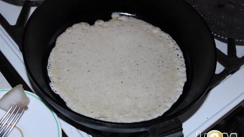 ароматные блинчики с ржаной мукой