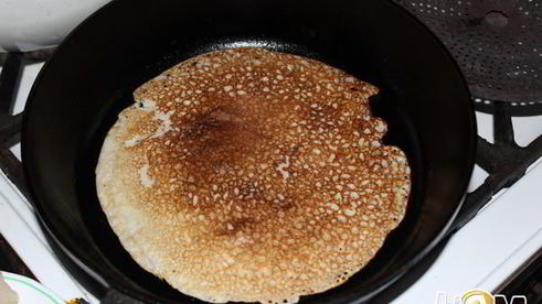 ароматные блинчики с ржаной мукой