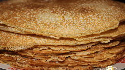 ароматные блинчики с ржаной мукой