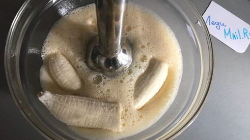 банановые блинчики