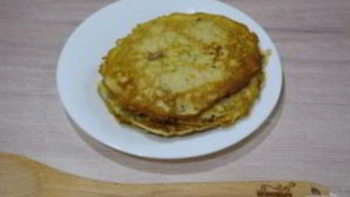 блинчики из кабачков с грибами