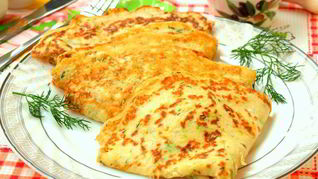 Блинчики из кабачков