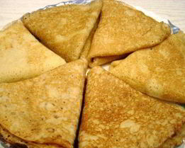 Блинчики на молоке прокисшем