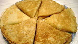 Блинчики на молоке прокисшем