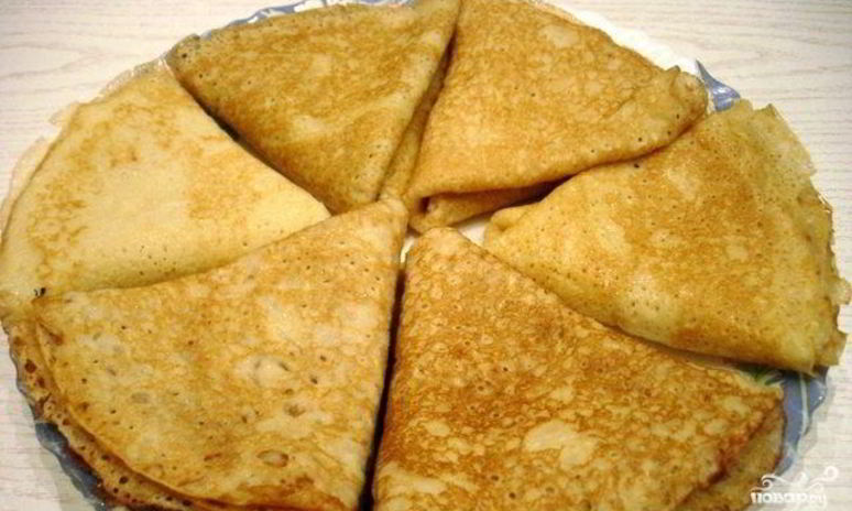 Рецепт блинчиков на молоке прокисшем