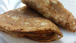 Блинчики постные на воде