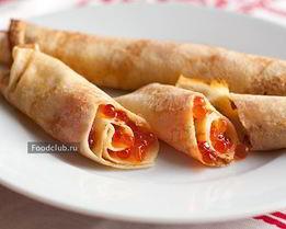 Блинчики с икрой