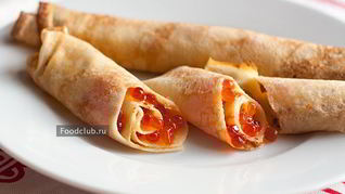 Блинчики с икрой