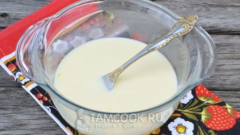 блинчики с клубникой