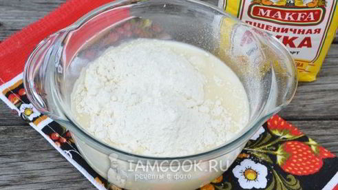 блинчики с клубникой