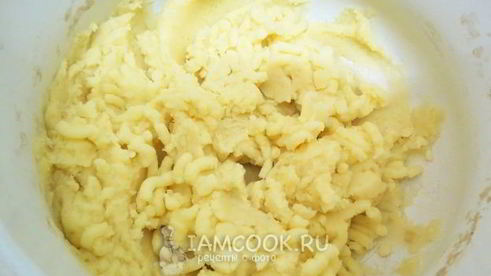 блинчики с мясом, грибами и картошкой