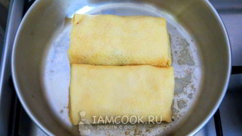 блинчики с мясом, грибами и картошкой