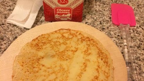 блинчики с шоколадной глазурью