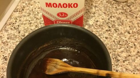 блинчики с шоколадной глазурью