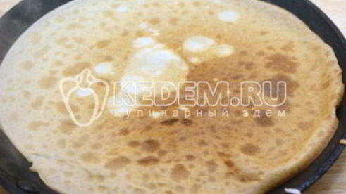 блинчики с яблоками и корицей