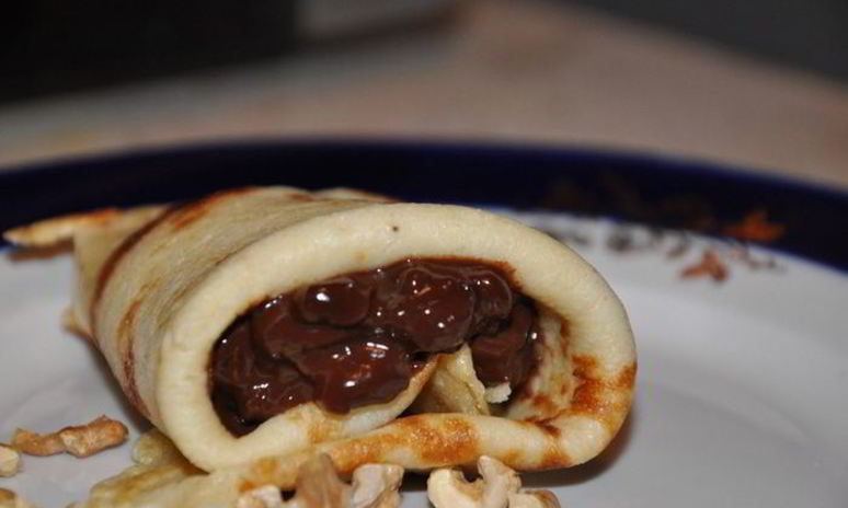 Рецепт блинчиков шоколадница