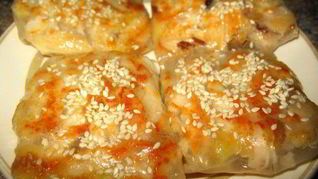 Блинчики в рисовой бумаге