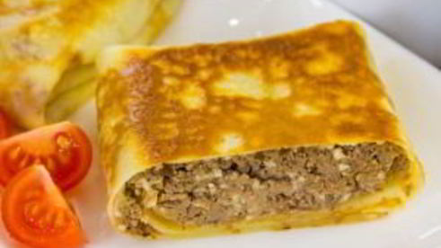 блины, фаршированные печенью