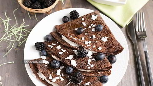 блины из черемуховой муки