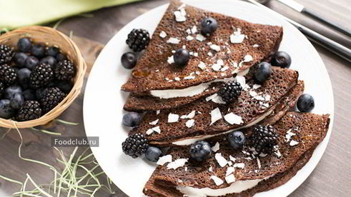 блины из черемуховой муки